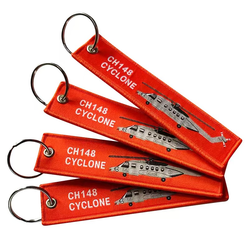 Custom Aviation Embroidered 'Remove Before Flight' Tag0
