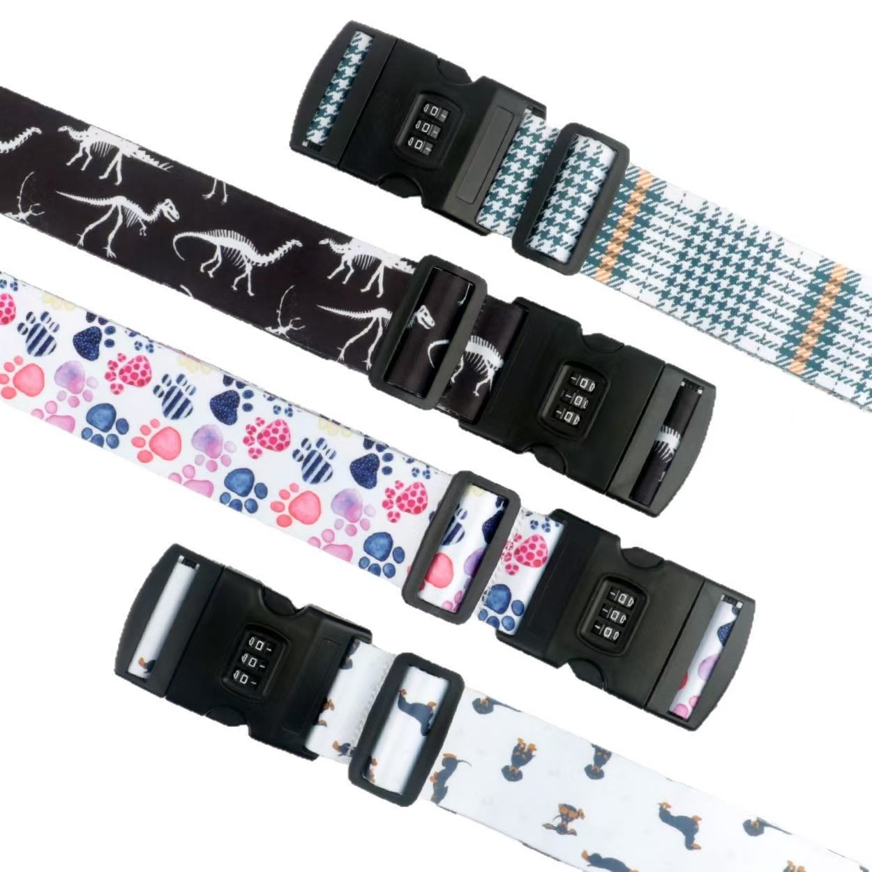 Extra Wide Heavy-Duty Luggage Wrap Strap