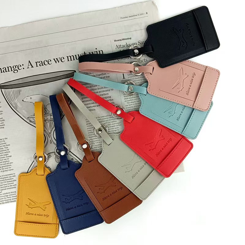 Professional Round Soft PVC Luggage Tag3