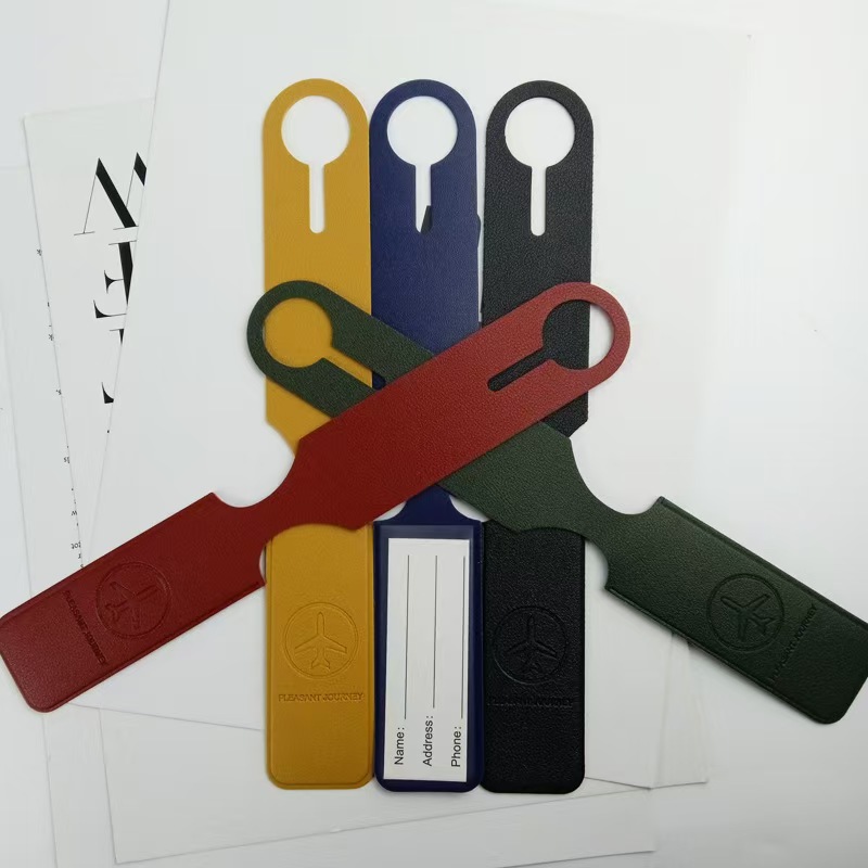 Professional Round Soft PVC Luggage Tag7