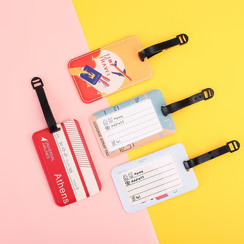 Professional Round Soft PVC Luggage Tag8