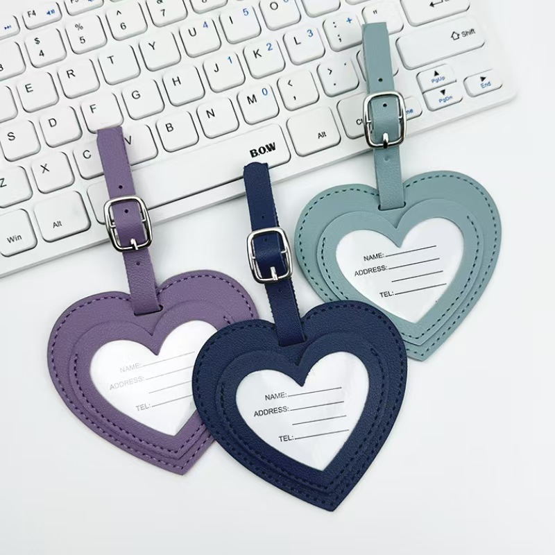 Professional Round Soft PVC Luggage Tag9