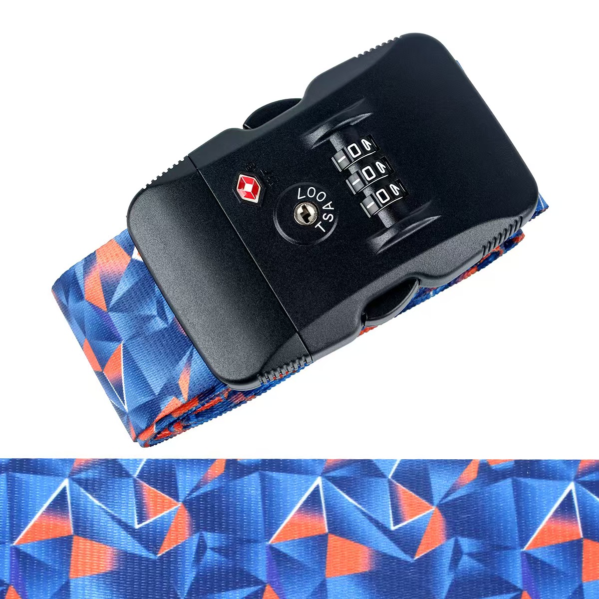 TSA-Approved Heavy Duty Luggage Security Strap